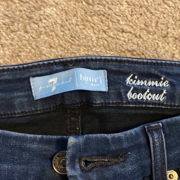 7 for all Mankind Boot Cut Jeans Kimmie Bootcut - Picture 2 of 6